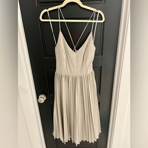 Elevenses Champagne Sparkle Midi Dress